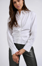 Load image into Gallery viewer, YAYA Crop White Blouse
