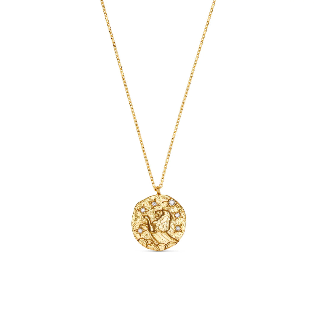 Orelia 18k Gold Plated ‘Leo’ Necklace