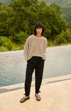 Load image into Gallery viewer, YAYA Fine Knit Stripe Lightweight Top
