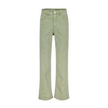 Load image into Gallery viewer, Red Button ‘Conny’ Crop in Tea Green
