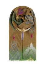Load image into Gallery viewer, Ombré Aztec Print Wool Scarf
