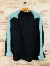 Load image into Gallery viewer, Funnel Neck Sweater with Stripe
