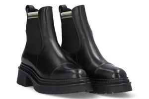 Alpe Black Chelsea Boots