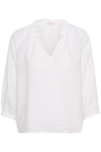 Load image into Gallery viewer, Part Two ‘Elody’ White Linen Blouse
