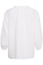 Load image into Gallery viewer, Part Two ‘Elody’ White Linen Blouse
