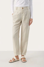 Load image into Gallery viewer, Part Two ‘Sheena’ Linen Trousers in French Oak
