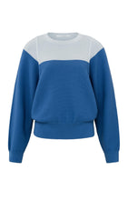 Load image into Gallery viewer, YAYA Two Tone Crew Neck Jumper

