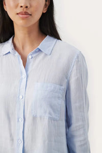 Part Two ‘Kivas’ Linen Shirt Heather