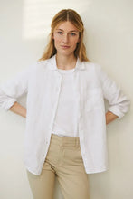 Load image into Gallery viewer, Part Two ‘ Kivas’ Linen Shirt White

