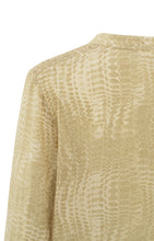 Load image into Gallery viewer, YAYA Silky Snakeskin Print Shirt
