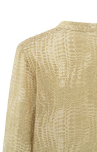 Load image into Gallery viewer, YAYA Silky Snakeskin Shirt
