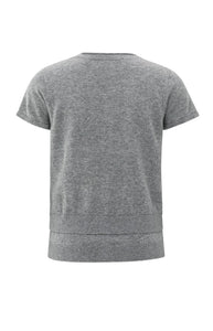 YAYA Knitted Top With Button Detail