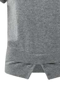 YAYA Knitted Top With Button Detail
