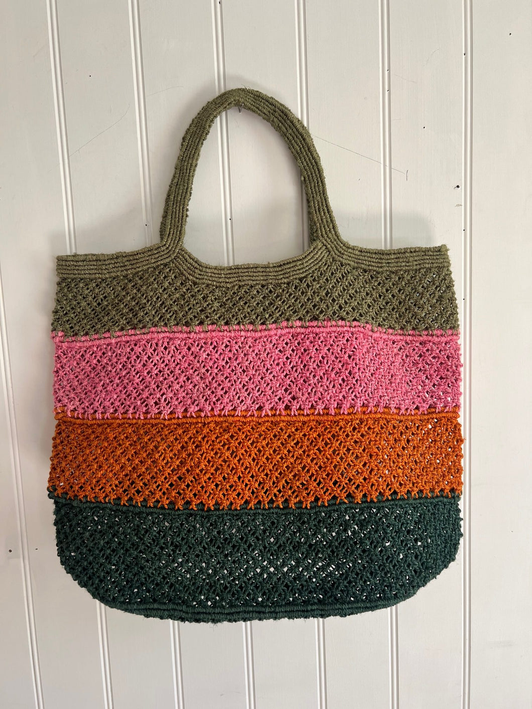 Maison Bengal Large Macrame Shopper