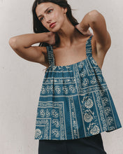 Load image into Gallery viewer, Grace and Mila ‘Kabuki’ Top Navy
