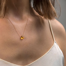 Load image into Gallery viewer, Wanderlustlife Fine Cord Citrine Necklace
