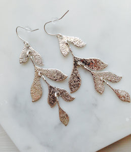 Envy Leaf Drop Earrings