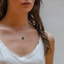 Load image into Gallery viewer, Wanderlustlife Chrysocolla Fine Cord Necklace
