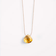 Load image into Gallery viewer, Wanderlustlife Fine Cord Citrine Necklace
