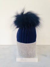 Load image into Gallery viewer, Faux Fur Pom Pom Hat
