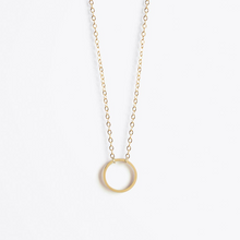 Load image into Gallery viewer, Wanderlustlife Gold Chain ‘Unity Circle’ Necklace
