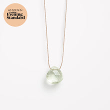 Load image into Gallery viewer, Wanderlustlife Mint Green Amethyst Fine Cord Necklace
