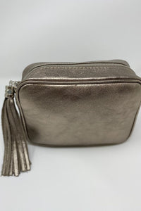 Bronze Leather Camera Bag