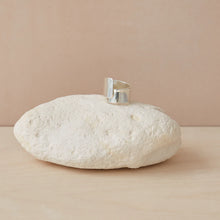 Load image into Gallery viewer, Chalk Contemporary Silver Ring

