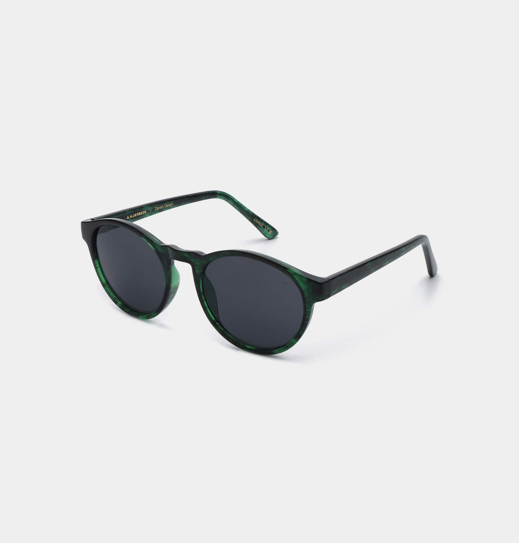 A.Kjaerbede ’ Marvin’ Marble Green Sunglasses