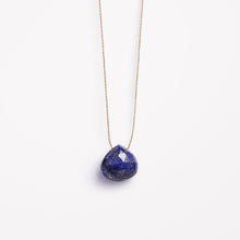 Load image into Gallery viewer, Wanderlustlife Lapis Lazuli Fine Cord Necklace
