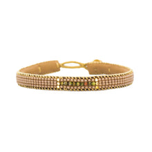 Load image into Gallery viewer, Ibu ‘Stone Line’ Latte Bracelet
